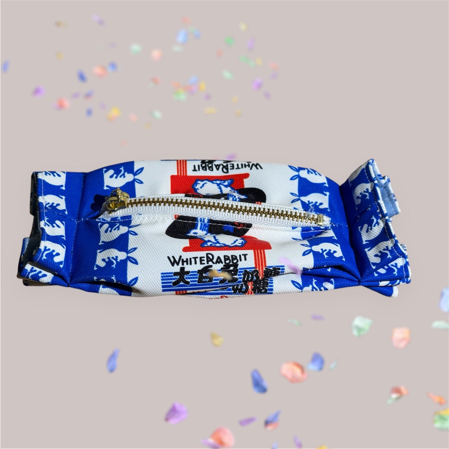 ☆NEW☆大白兔奶糖柄キャンディ型ポーチ　By Etsuyo