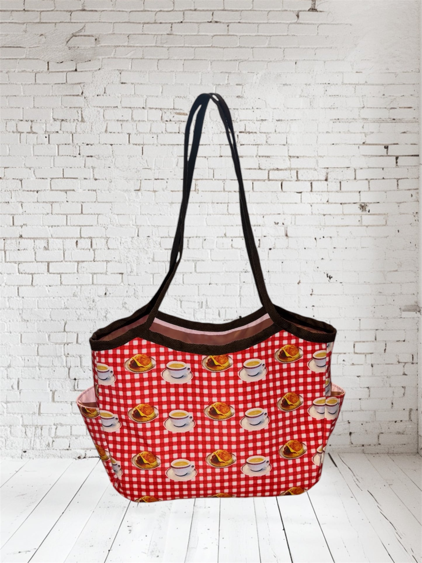 ☆NEW☆香港柄グラウニーバッグ　（限定１点）　By Etsuyo